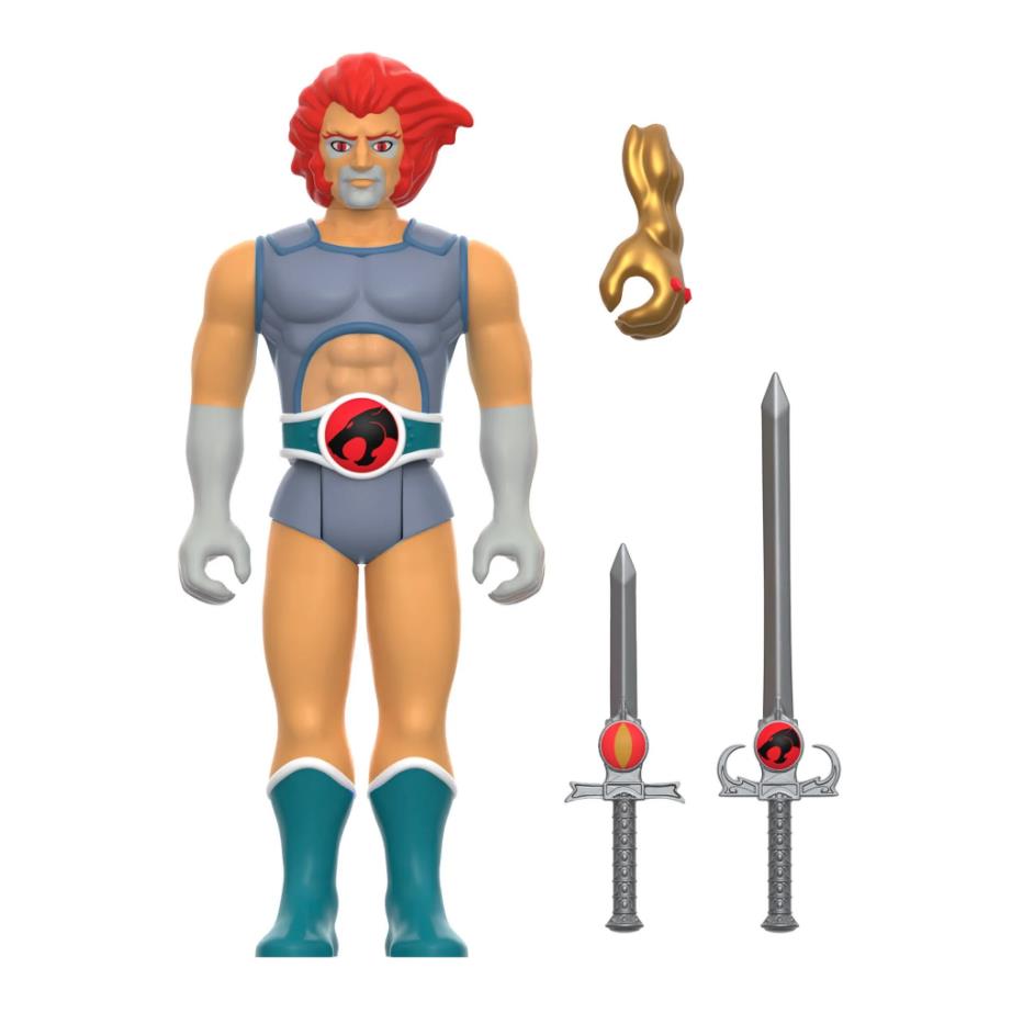 Super7 Licensed Collectables - Thundercats W5 - Lion-O Hook Mountain Ice ReAction Figure