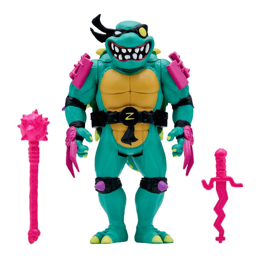 Super7 Licensed Collectables - Teenage Mutant Ninja Turtles W4 - Slash ReAction Figure