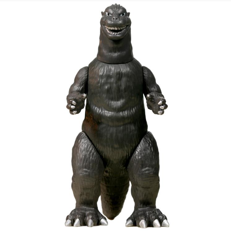 Super7 Licensed Collectables - TOHO W1 - Godzilla 1954 Silver Screen With Oxygen Destroyer Canister ReAction Figure