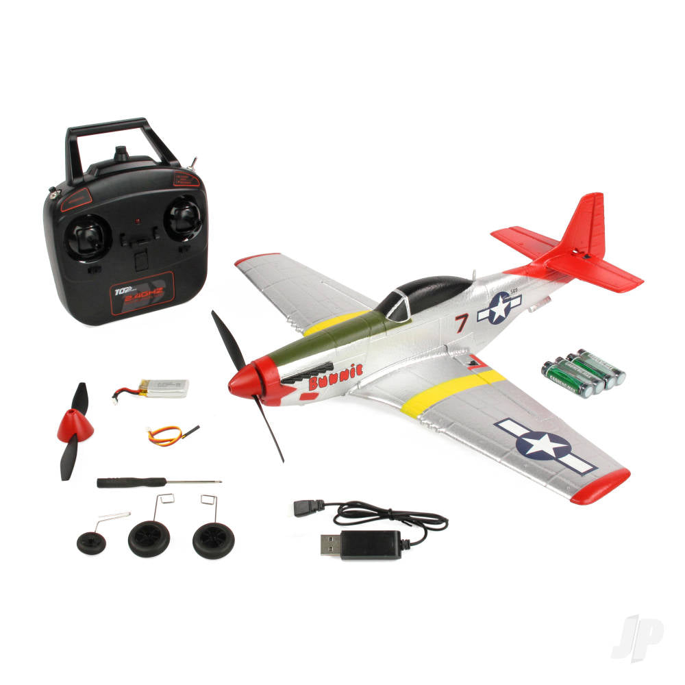 Top RCS P51 Red Tail RTF 450 (Mode 2)