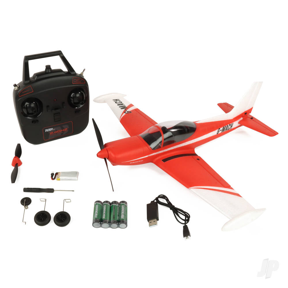 Top RC Mini SF-260 RTF – Mode 2 (450mm) - Red/Whte