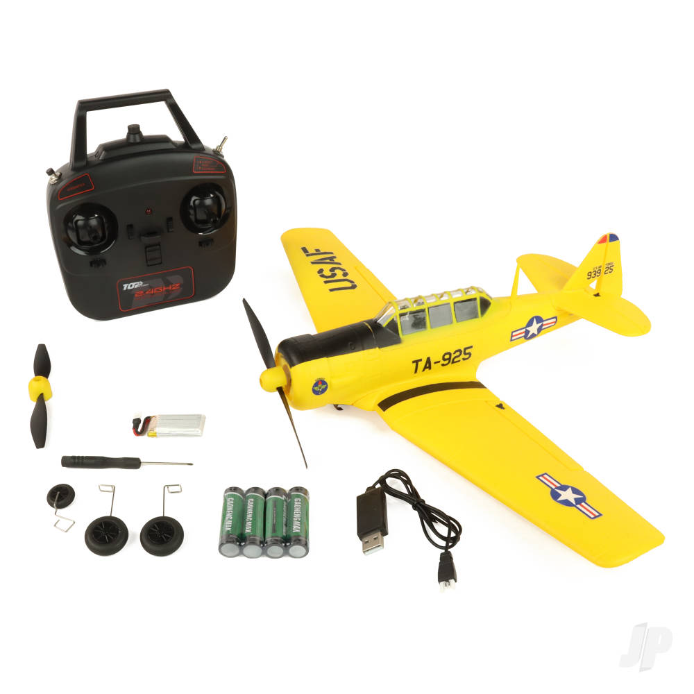 Top RC Mini AT-6 RTF – Mode 2 (450mm) - Yellow