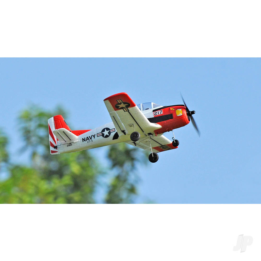 Top RC Mini T-28 RTF (Red / White) - Mode 2 (450mm)