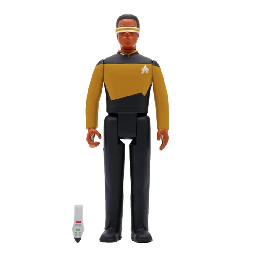 Super7 Licensed Collectables - Star Trek W2 - Geordi La Forge ReAction Figure