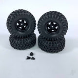 Wheel Set and Pinion for All-Terrain Traxx TRX-4