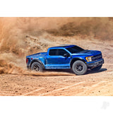 Traxxas Ford Raptor R 1:10 Pro Scale 4WD Brushless Electric Replica Truck - Blue (+ TQi 2-ch/TSM/VXL-3S/Velineon 3500kV )