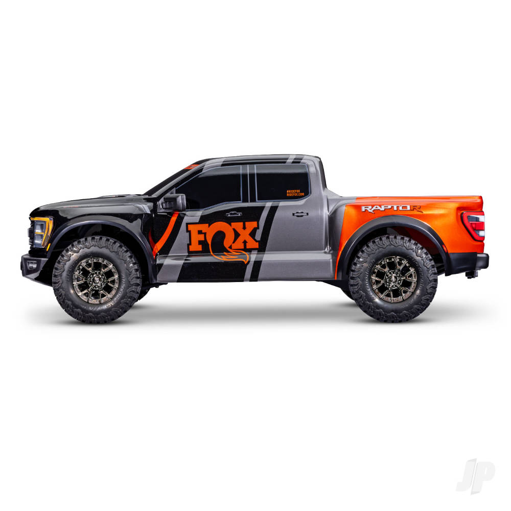 Traxxas Ford Raptor R 1:10 Pro Scale 4WD Brushless Electric Replica Truck - Fox (+ TQi 2-ch/TSM/VXL-3S/Velineon 3500kV )