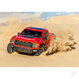 Traxxas Ford Raptor R 1:10 Pro Scale 4WD Brushless Electric Replica Truck - Red (+ TQi 2-ch/TSM/VXL-3S/Velineon 3500kV )