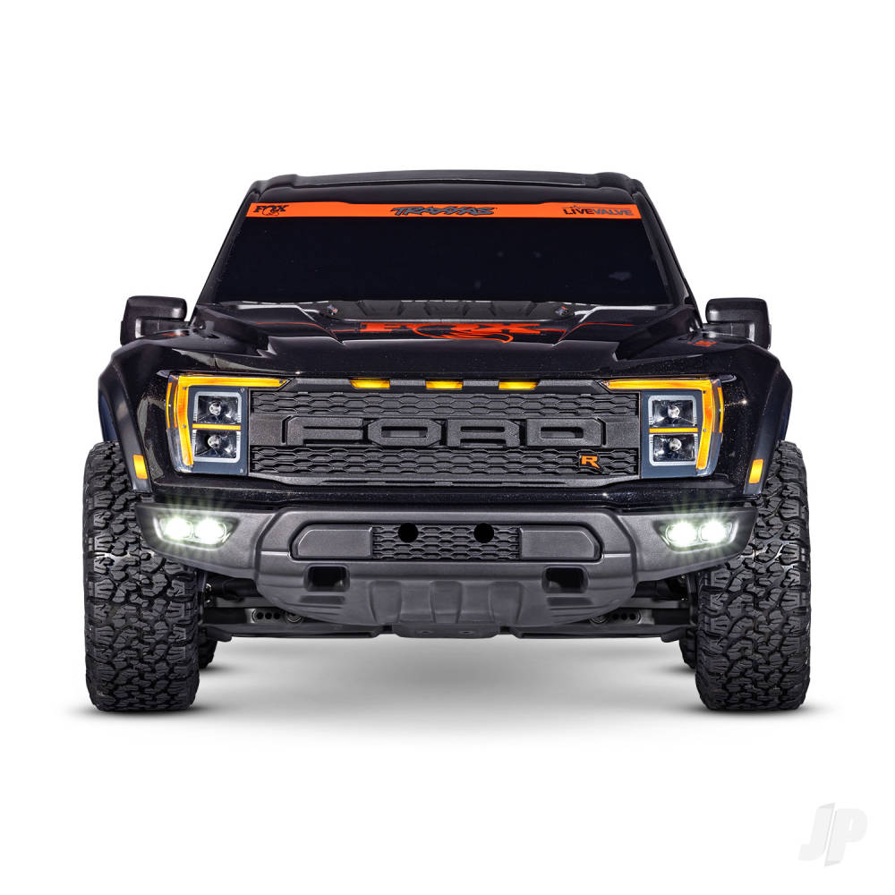 Traxxas Ford Raptor R Ultimate 1:10 Pro Scale 4WD Brushless Electric RTD Replica Truck - FOX1 (+ TQi 2-ch/TSM/VXL-4S/Velineon 540XL - Clipless Body)