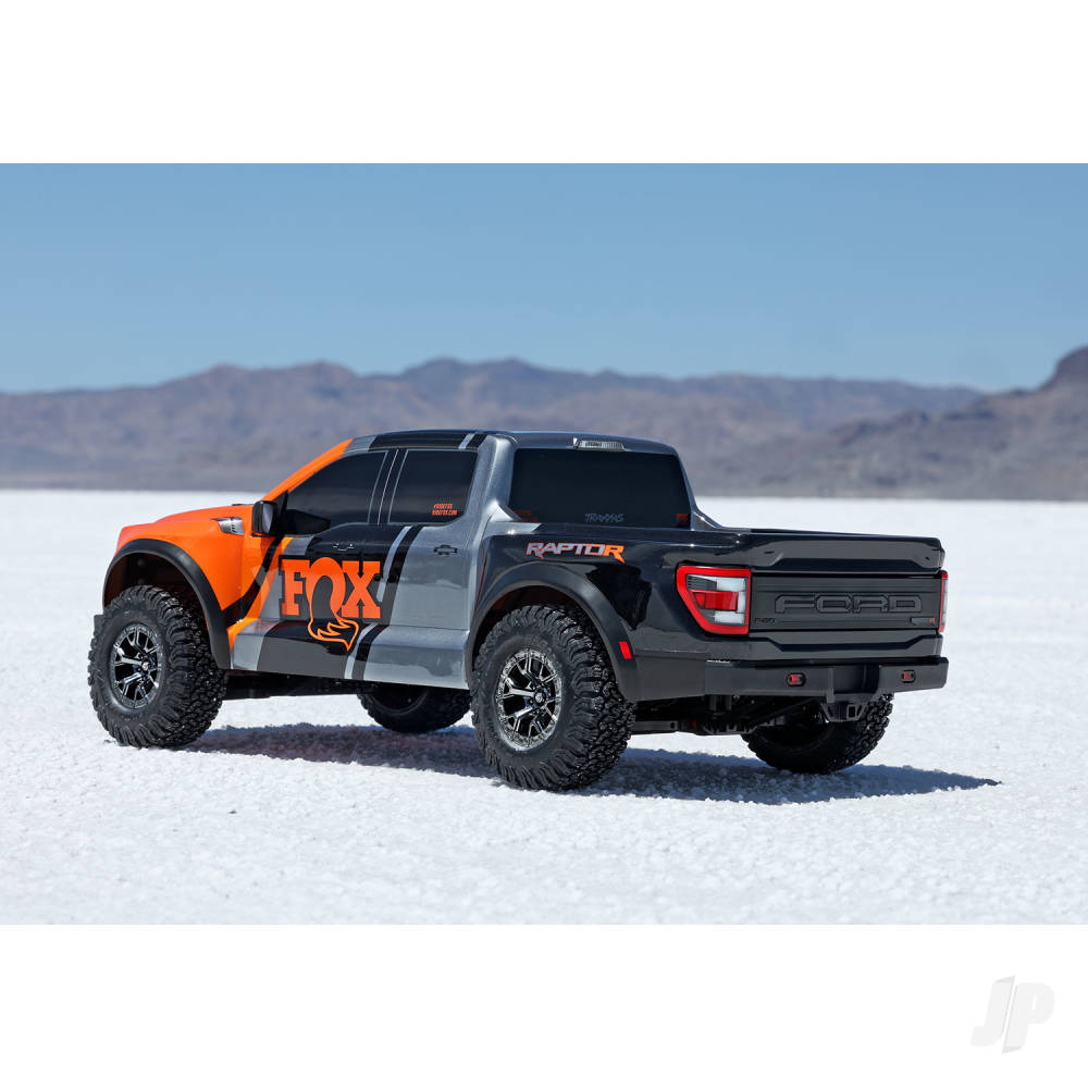 Traxxas Ford Raptor R Ultimate 1:10 Pro Scale 4WD Brushless Electric RTD Replica Truck - FOX2 (+ TQi 2-ch/TSM/VXL-4S/Velineon 540XL - Clipless Body)