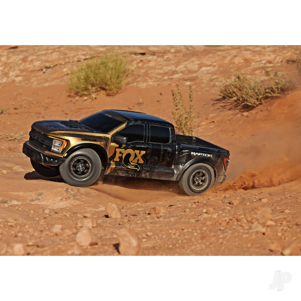 Traxxas Ford Raptor R Ultimate 1:10 Pro Scale 4WD Brushless Electric RTD Replica Truck - FOX Special Edition (+ TQi 2-ch/TSM/VXL-4S/Velineon 540XL/Clipless Body)