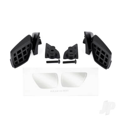 Traxxas Side mirrors (left & right)/ mirror mounts (left & right)/ 3x14mm BCS (2) (attaches to #10111 body)