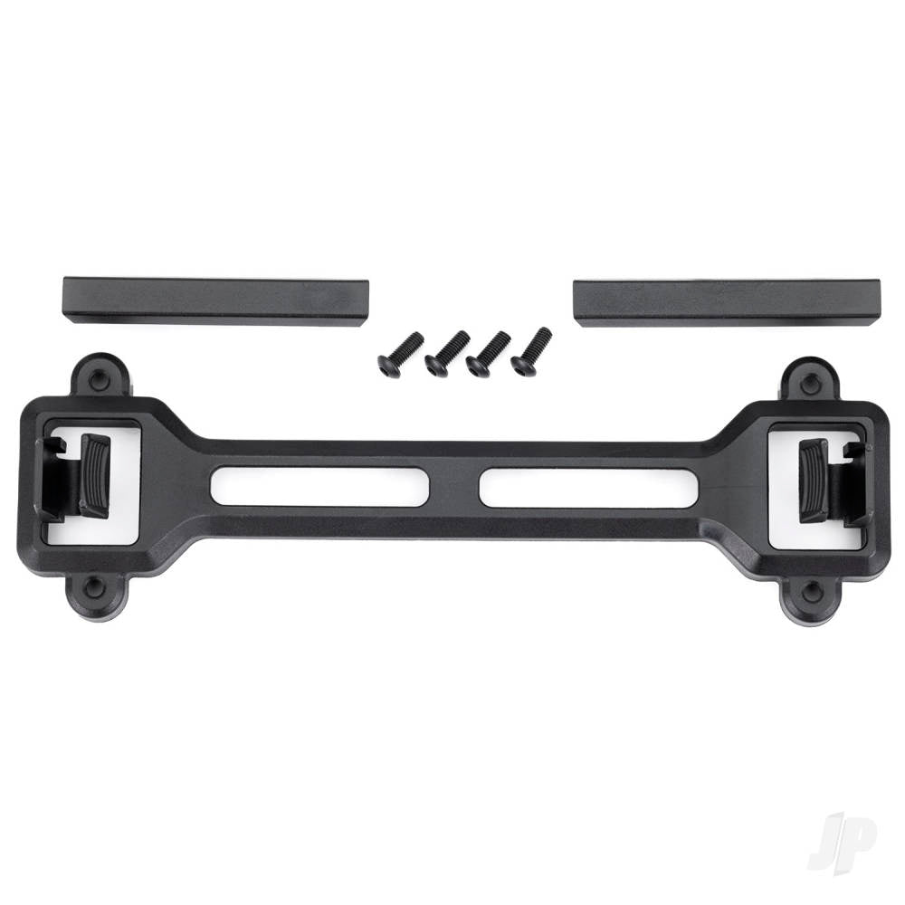 Latch body mount rear/ rear latch mount (2)/ 3x8mm BCS (4) (for clipless body mounting) (attaches to #10111 body)