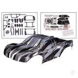 Body Maxx Slash ProGraphix (graphics are printed requires paint & final colour application)/ decal sheet (includes body support body plastics latches & hardware for clipless mounting)