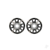 Wheel centres Method Race Wheels 703 Beadlock (6061-T6 aluminium grey-anodised) 2.5x10mm CS (12) (beadlock rings sold separately) (2)