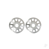 Wheel centres Method Race Wheels 703 Beadlock (6061-T6 aluminium silver-anodised) 2.5x10mm CS (12) (beadlock rings sold separately) (2)