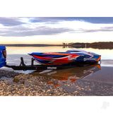 TRAXXAS Spartan SR VXL 1:10 36in Electric Brushless Race Boat - Red (+ TQi 2-ch/TSM/VXL-6s marine Velineon 540XL Self Righting) (Copy) (Copy)