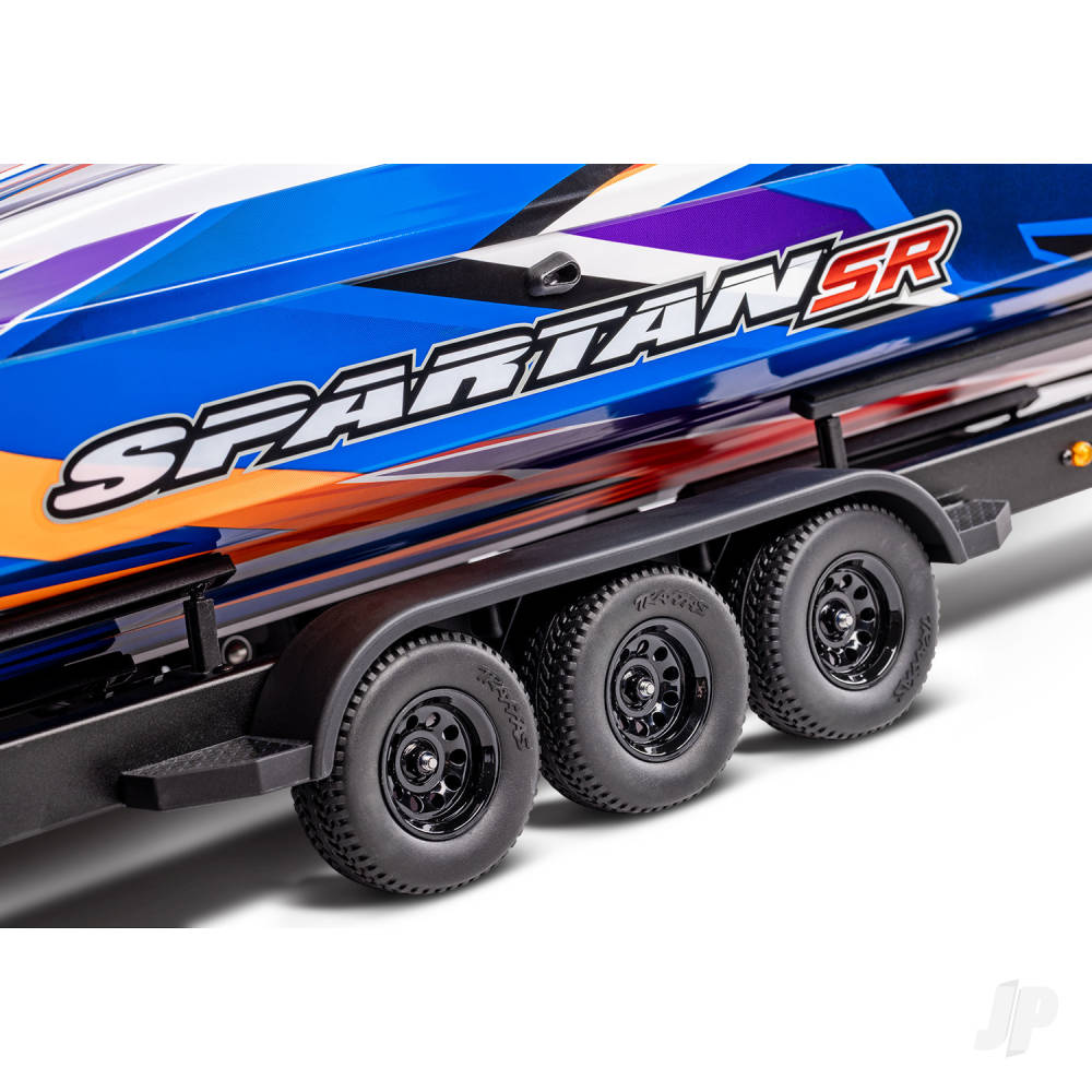 TRAXXAS Spartan SR VXL 1:10 36in Electric Brushless Race Boat - Red (+ TQi 2-ch/TSM/VXL-6s marine Velineon 540XL Self Righting) (Copy) (Copy)