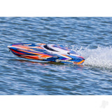 TRAXXAS Spartan SR VXL 1:10 36in Electric Brushless Race Boat - Red (+ TQi 2-ch/TSM/VXL-6s marine Velineon 540XL Self Righting) (Copy) (Copy)