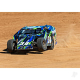 Traxxas Slash Modified 1:10 Electric 2WD Dirt Oval Racer -Green (+ TQ 2-ch/BL-2S/3300kV)