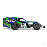 Traxxas Slash Modified 1:10 Electric 2WD Dirt Oval Racer -Green (+ TQ 2-ch/BL-2S/3300kV)