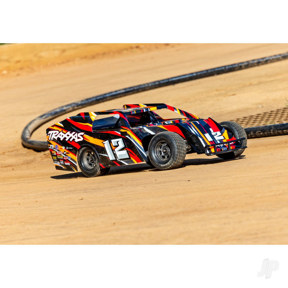 Traxxas Slash Modified 1:10 Electric 2WD Dirt Oval Racer - Orange (+ TQ 2-ch/BL-2S/3300kV)