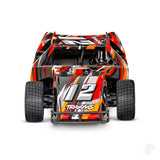 Traxxas Slash Modified 1:10 Electric 2WD Dirt Oval Racer - Orange (+ TQ 2-ch/BL-2S/3300kV)