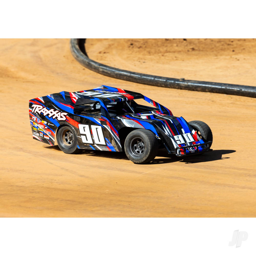 Traxxas Slash Modified 1:10 Electric 2WD Dirt Oval Racer -Red (+ TQ 2-ch/BL-2S/3300kV)