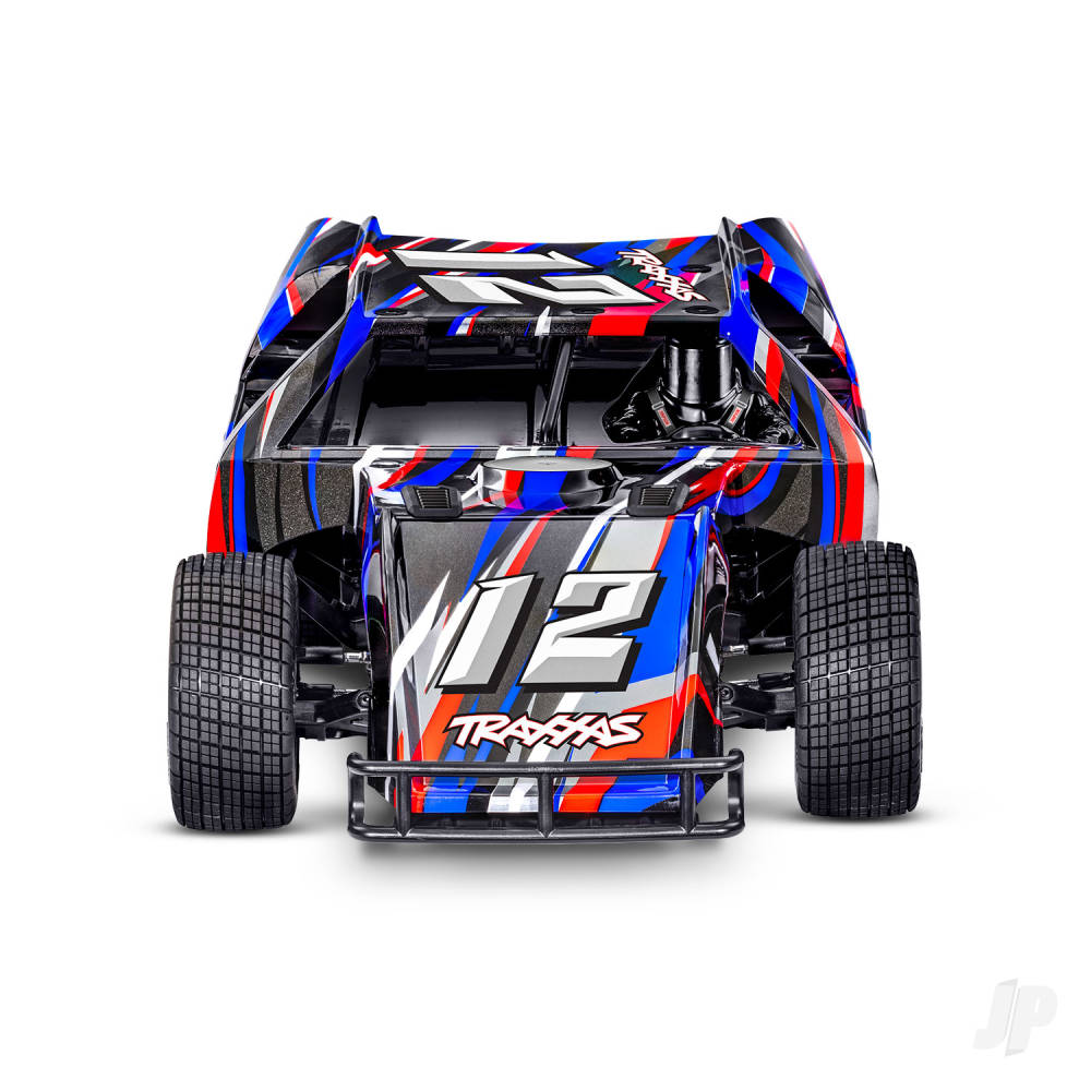 Traxxas Slash Modified 1:10 Electric 2WD Dirt Oval Racer -Red (+ TQ 2-ch/BL-2S/3300kV)