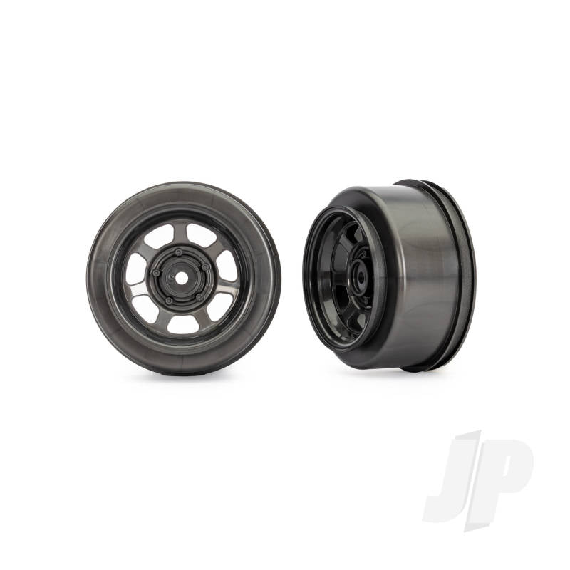 Traxxas Dirt Oval Grey Rear Wheels (2)