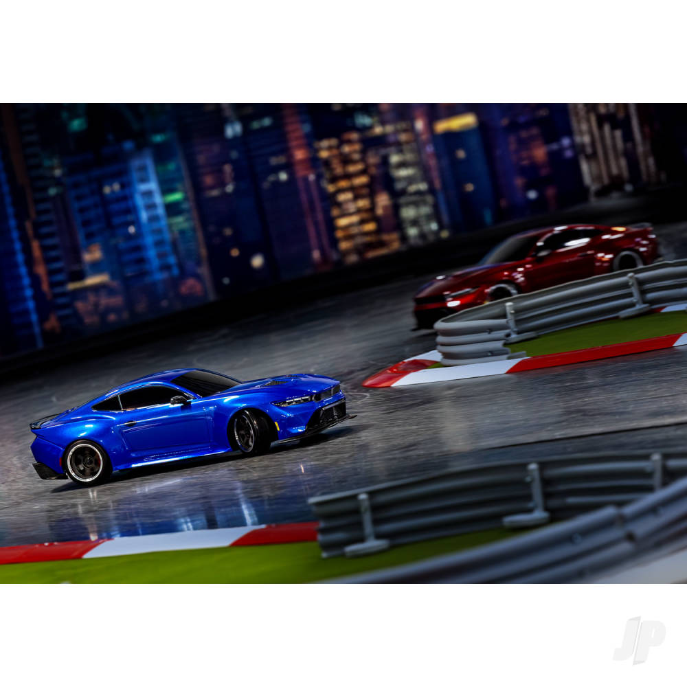 Traxxas 4-Tec Drift 2024 Ford Mustang 1:10 Electric 2WD/Blue (+ TQi 3-ch/XL-5/Titan Drift 21T)