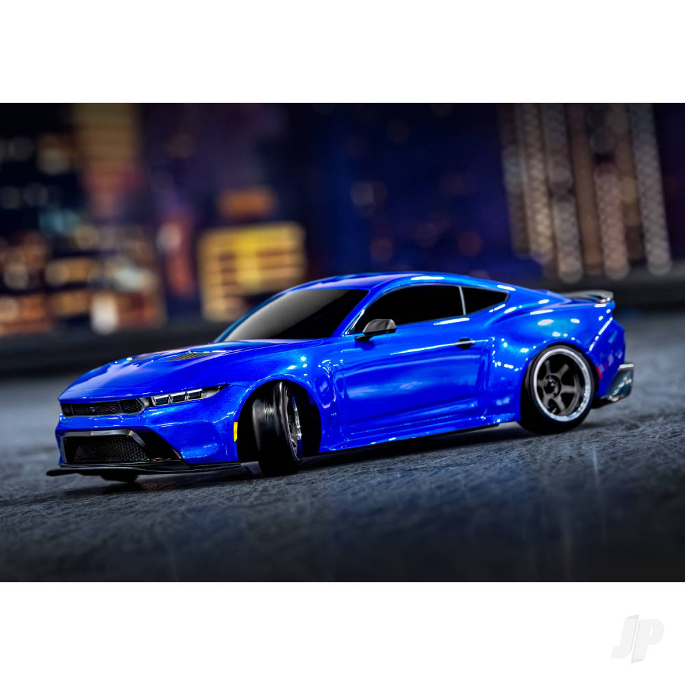 Traxxas 4-Tec Drift 2024 Ford Mustang 1:10 Electric 2WD/Blue (+ TQi 3-ch/XL-5/Titan Drift 21T)