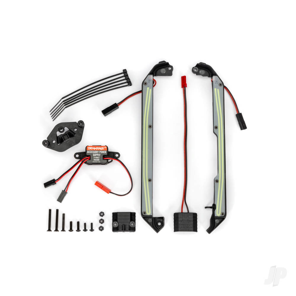 LED light set Green complete (underbody) (fits 4-Tec 2.0 or 4-Tec Drift)