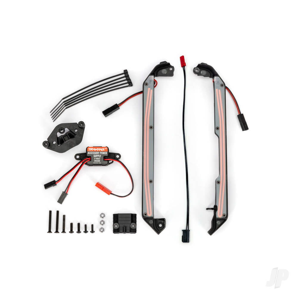 LED light set Red complete (underbody) (fits 4-Tec 2.0 or 4-Tec Drift)