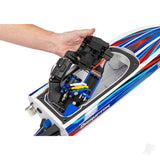 Disruptor 4S VXL 1:10 26in Electric Brushless Race Boat with Rapid Right Pink (+ TQ 2-ch VXL-4s marine Velineon 540XL)