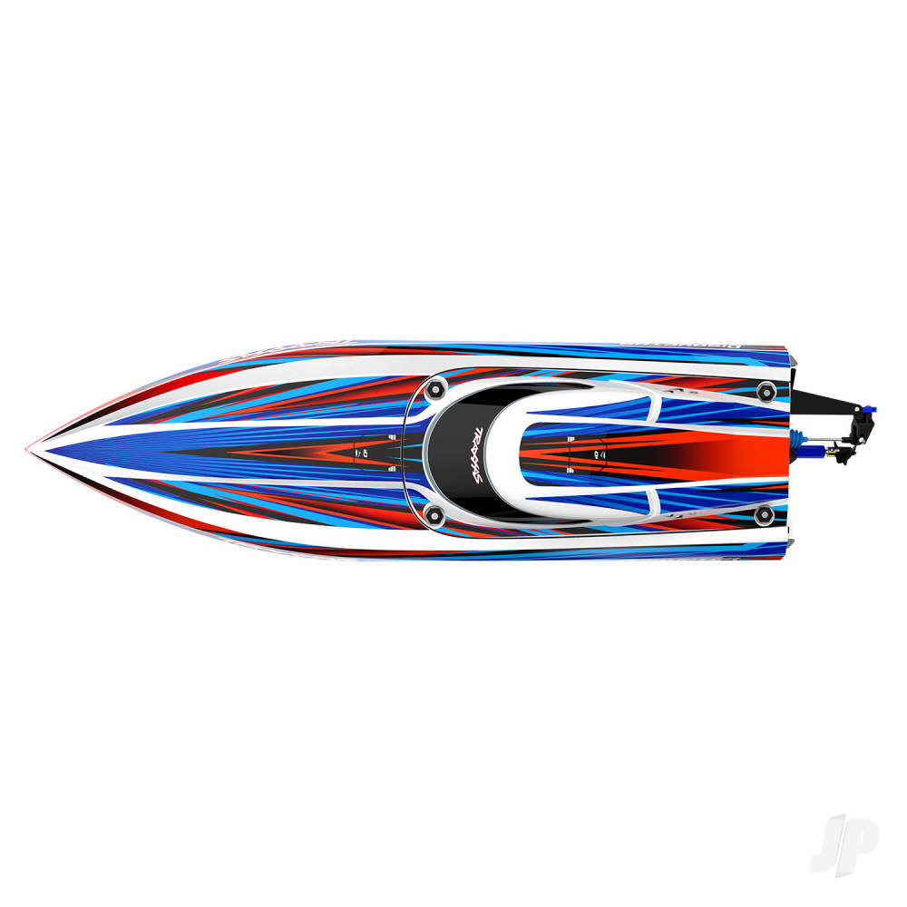 Disruptor 4S VXL 1:10 26in Electric Brushless Race Boat with Rapid Right Pink (+ TQ 2-ch VXL-4s marine Velineon 540XL)