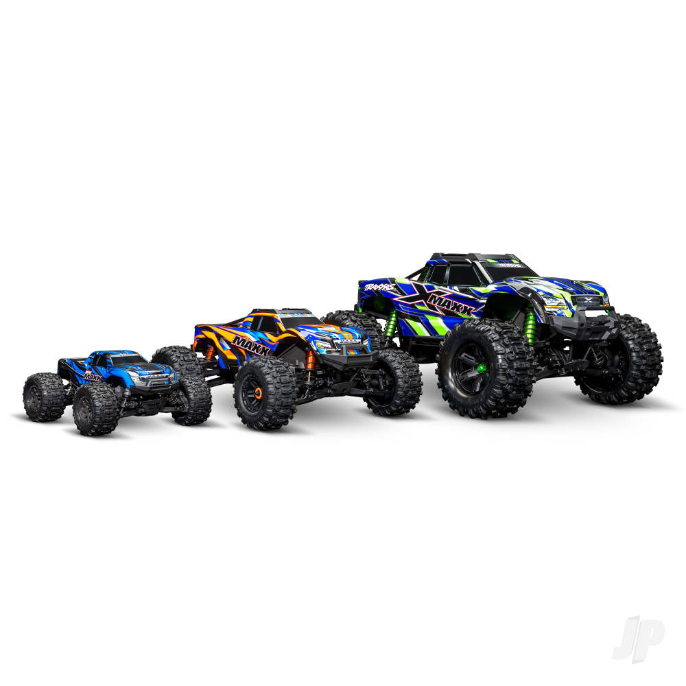 Mini Maxx BL-2S 4WD RTR Monster Truck Blue (+ TQi 2-ch BL-2s 2S LiPo USB-C Charger Clipless Body) - EX DISPLAY