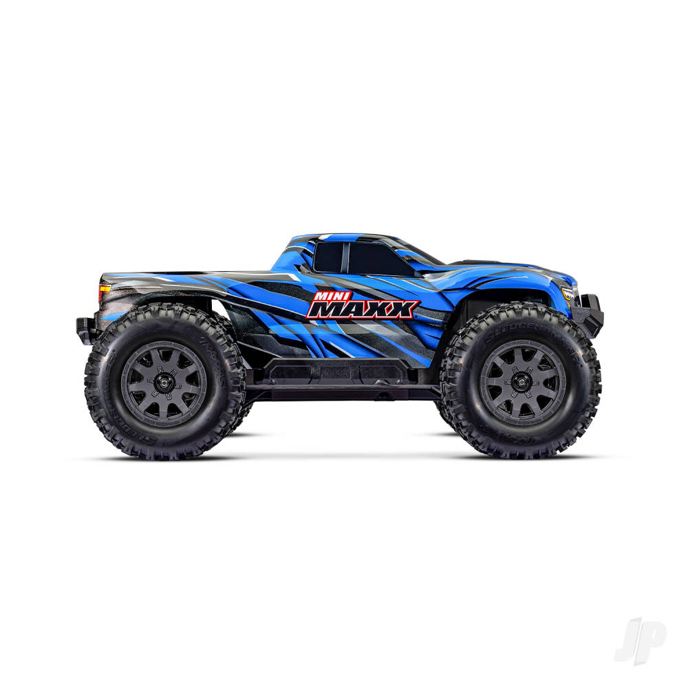 Mini Maxx BL-2S 4WD RTR Monster Truck Blue (+ TQi 2-ch BL-2s 2S LiPo USB-C Charger Clipless Body) - EX DISPLAY