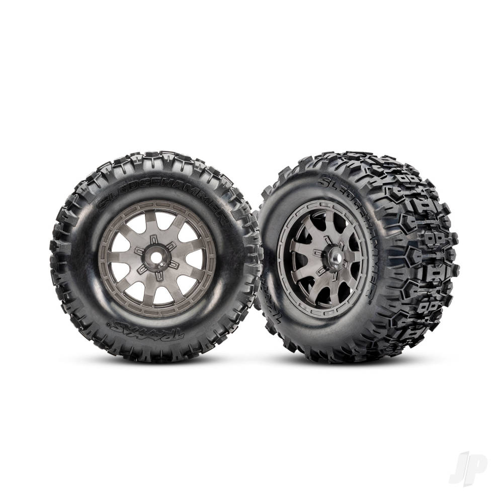 Mini Maxx BL-2S 4WD RTR Monster Truck Blue (+ TQi 2-ch BL-2s 2S LiPo USB-C Charger Clipless Body) - EX DISPLAY