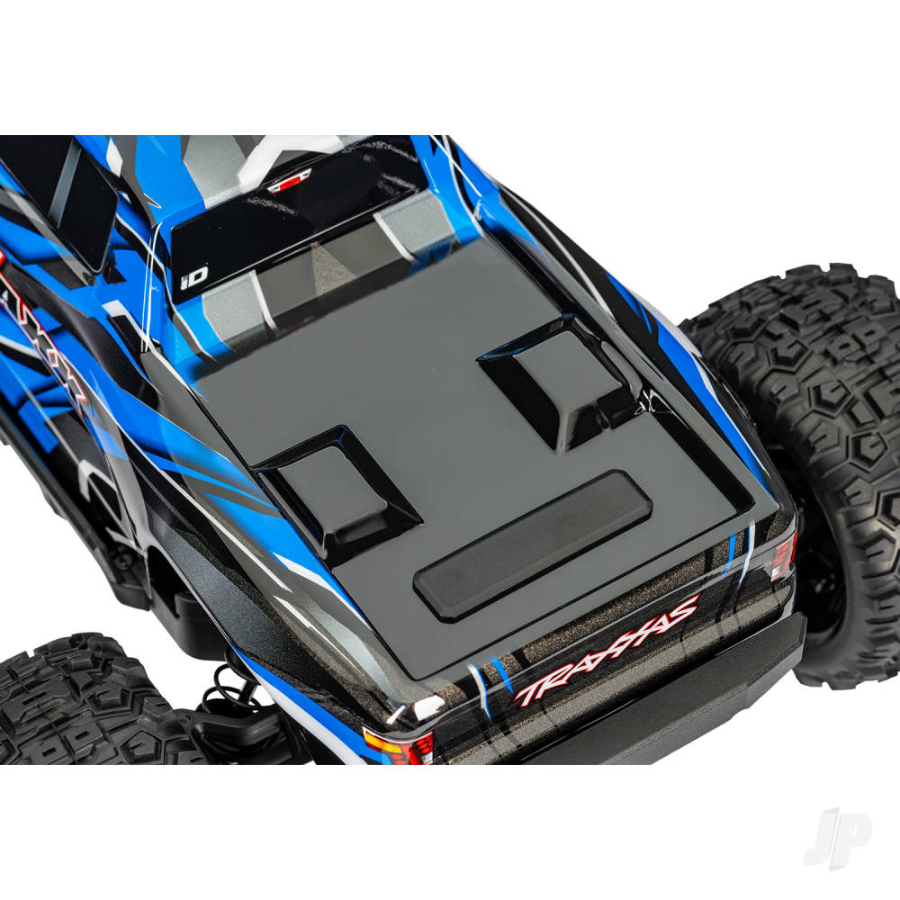 Mini Maxx BL-2S 4WD RTR Monster Truck Blue (+ TQi 2-ch BL-2s 2S LiPo USB-C Charger Clipless Body) - EX DISPLAY