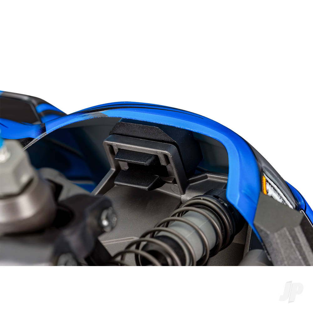 Mini Maxx BL-2S 4WD RTR Monster Truck Blue (+ TQi 2-ch BL-2s 2S LiPo USB-C Charger Clipless Body) - EX DISPLAY
