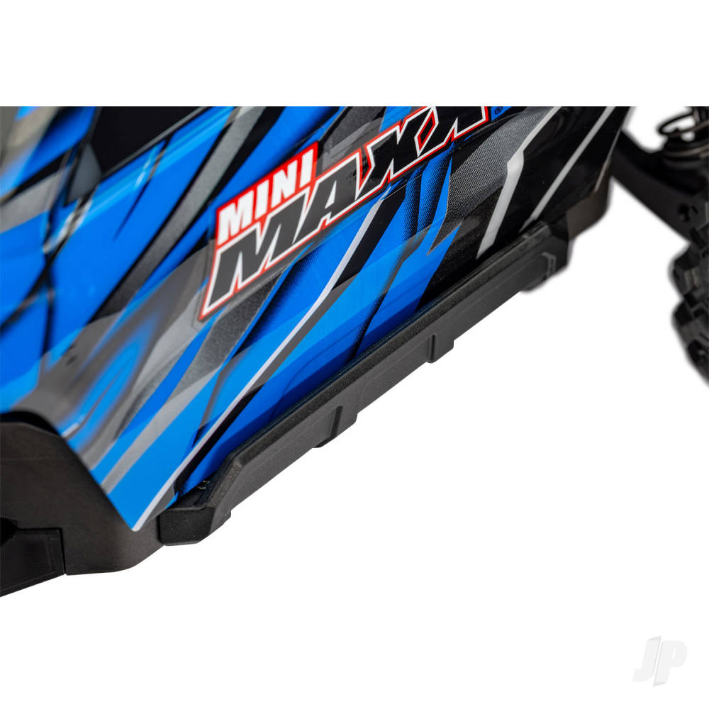 Mini Maxx BL-2S 4WD RTR Monster Truck Blue (+ TQi 2-ch BL-2s 2S LiPo USB-C Charger Clipless Body) - EX DISPLAY