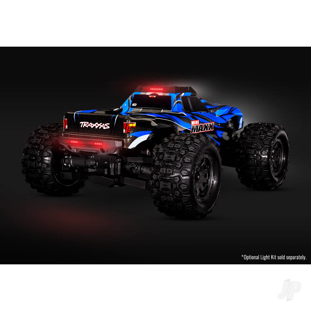 Mini Maxx BL-2S 4WD RTR Monster Truck Blue (+ TQi 2-ch BL-2s 2S LiPo USB-C Charger Clipless Body) - EX DISPLAY