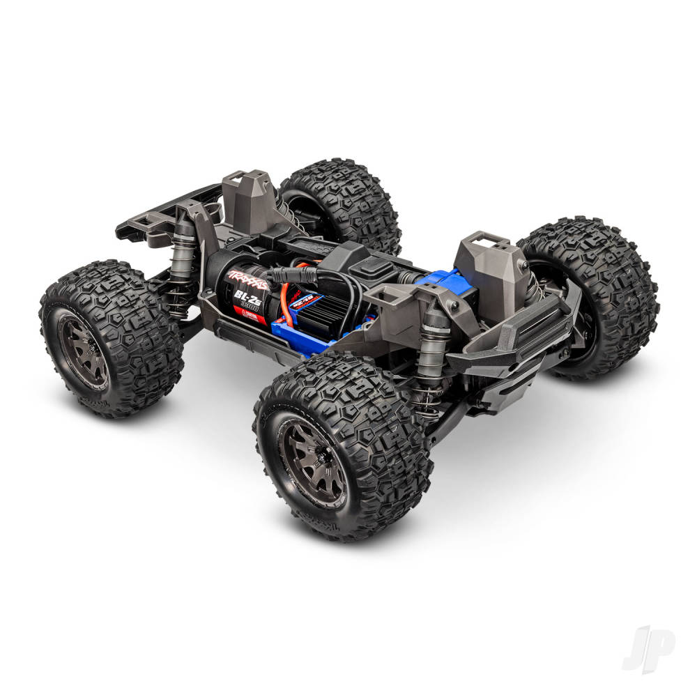 Mini Maxx BL-2S 4WD RTR Monster Truck Blue (+ TQi 2-ch BL-2s 2S LiPo USB-C Charger Clipless Body) - EX DISPLAY