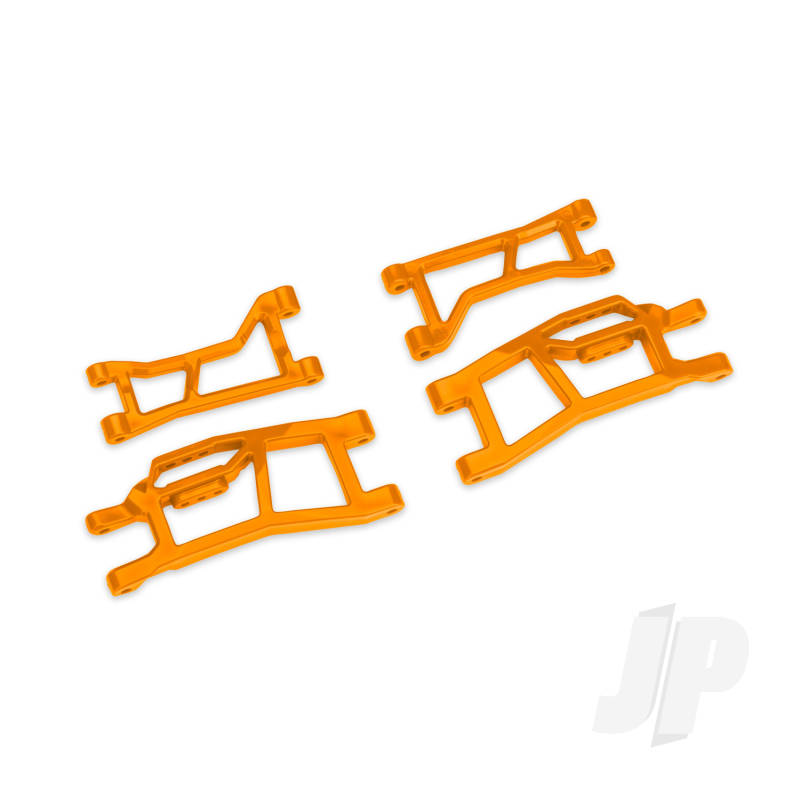 Traxxas Suspension arms front (upper left (1) upper right (1) lower left (1) lower right (1)) (orange)