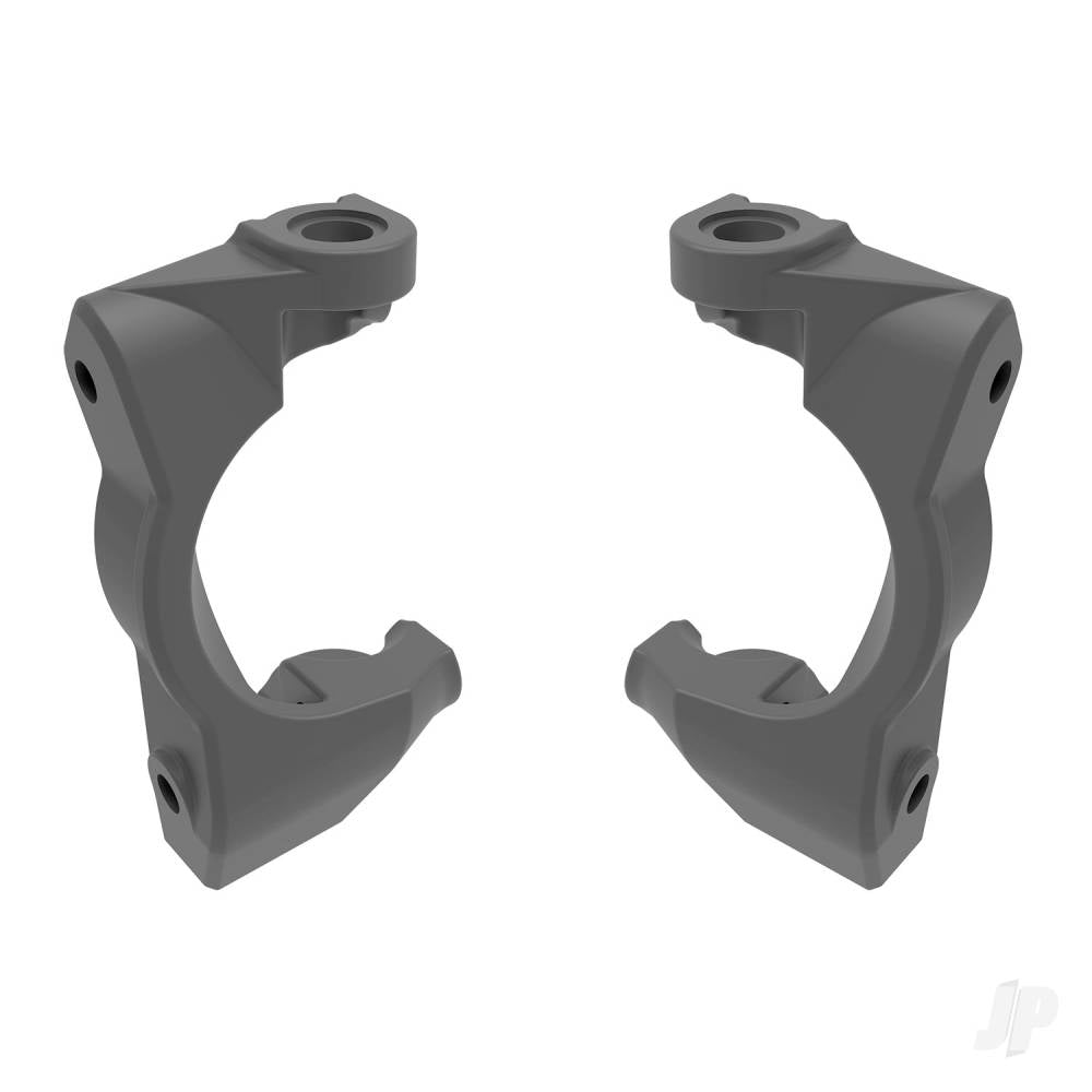 Caster blocks (c-hubs) left & right (Grey)