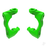 Caster blocks (c-hubs) left & right (Green)