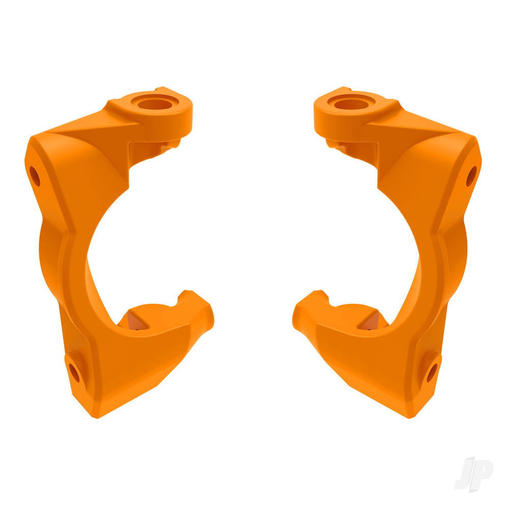 Caster blocks (c-hubs) left & right (Orange)