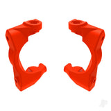 Caster blocks (c-hubs) left & right (Red)