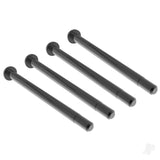 Suspension pins inner upper (hardened steel) 3x45mm (4)